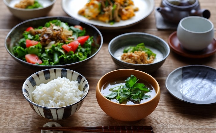 産後の抜け毛ケア：食事