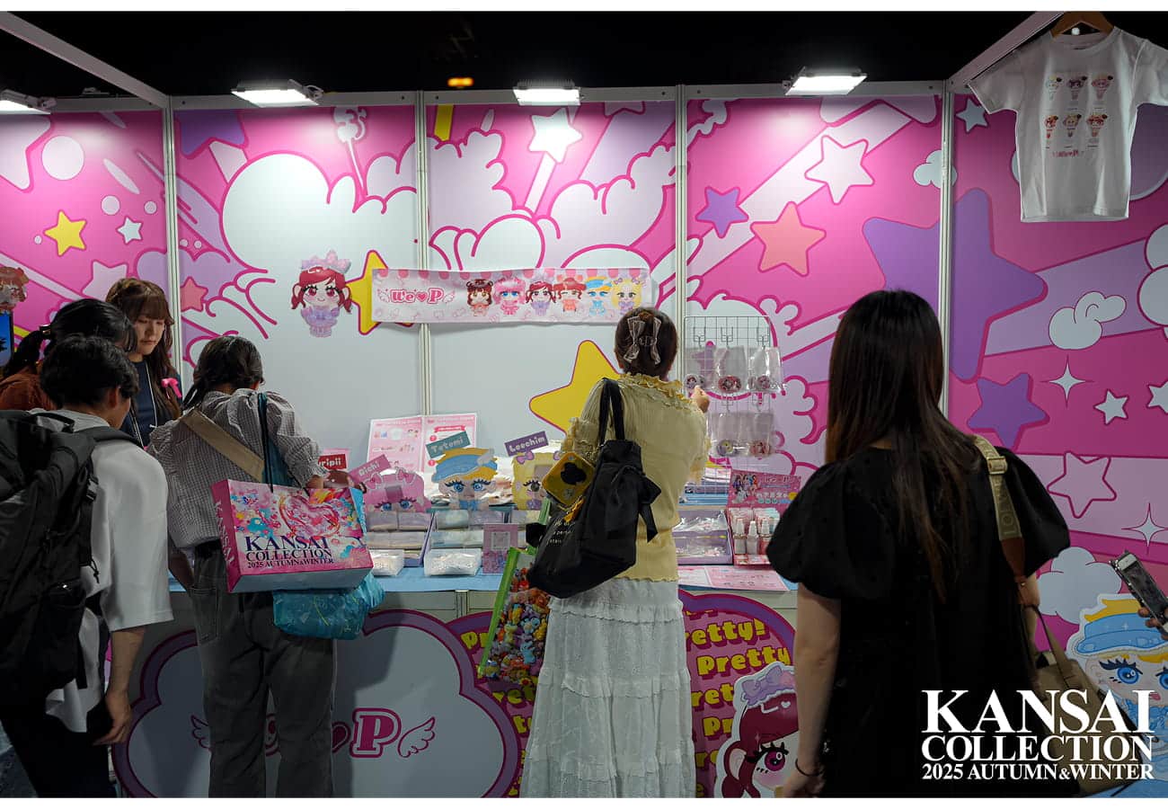 We♡P（ウィピ）ブース｜KANSAI COLLECTION 2025 AUTUMN＆WINTER（関西コレクション）レポート