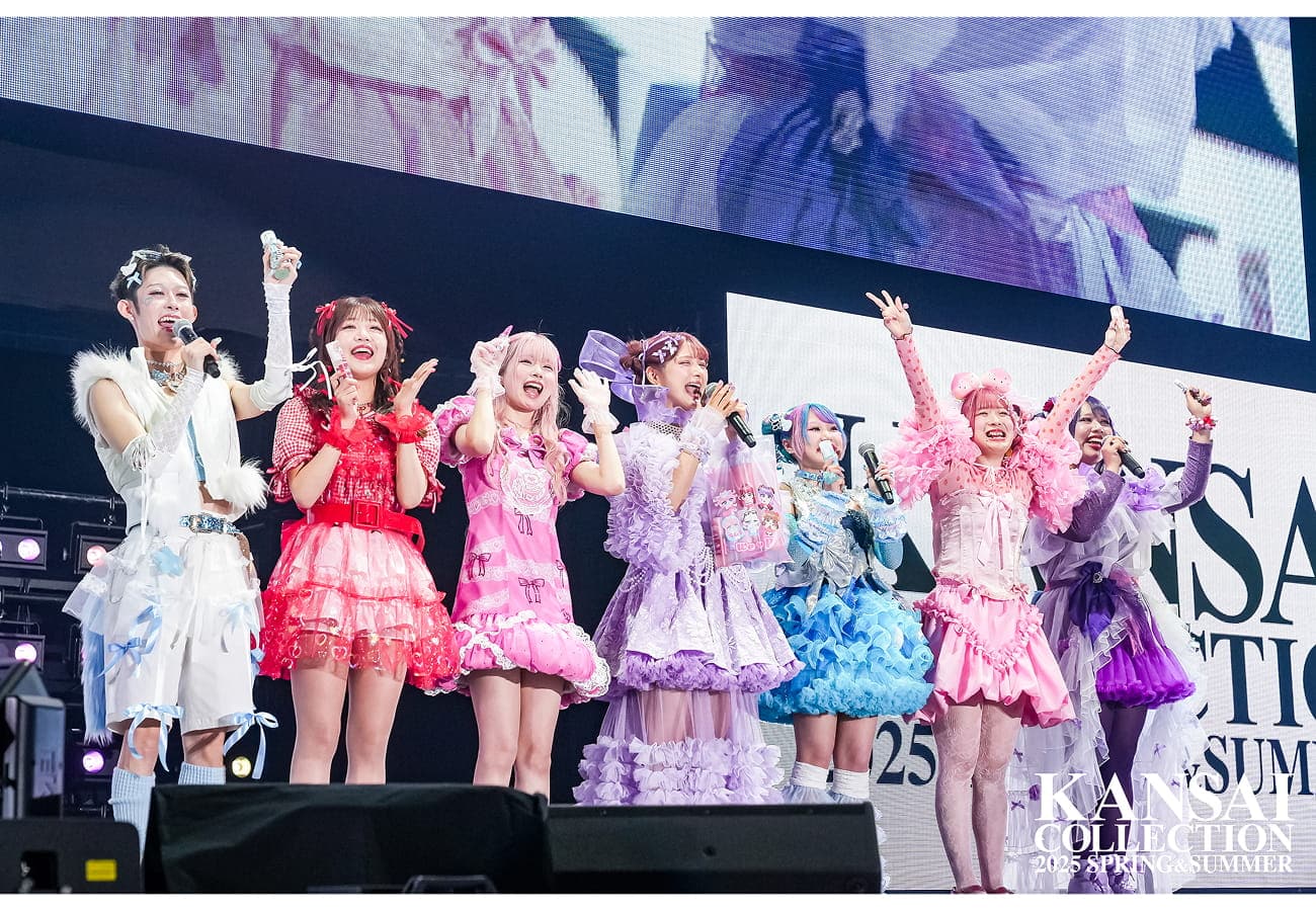 動画クリエイターしなこチームがプロデュースしたWe♡P（ウィピ）を初お披露目｜KANSAI COLLECTION 2025 SPRING＆SUMMER（関西コレクション）レポート