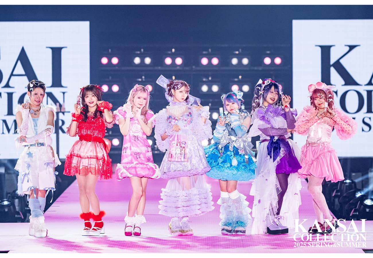 動画クリエイターしなこチームがプロデュースしたWe♡P（ウィピ）を初お披露目｜KANSAI COLLECTION 2025 SPRING＆SUMMER（関西コレクション）レポート